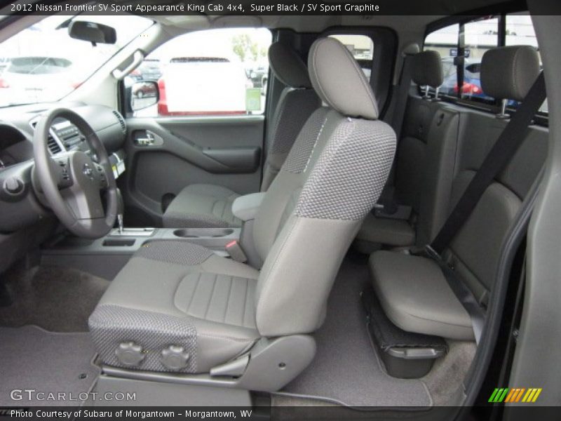 Super Black / SV Sport Graphite 2012 Nissan Frontier SV Sport Appearance King Cab 4x4