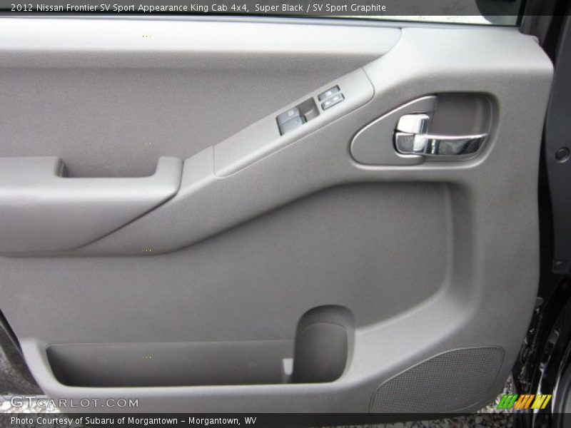 Door Panel of 2012 Frontier SV Sport Appearance King Cab 4x4