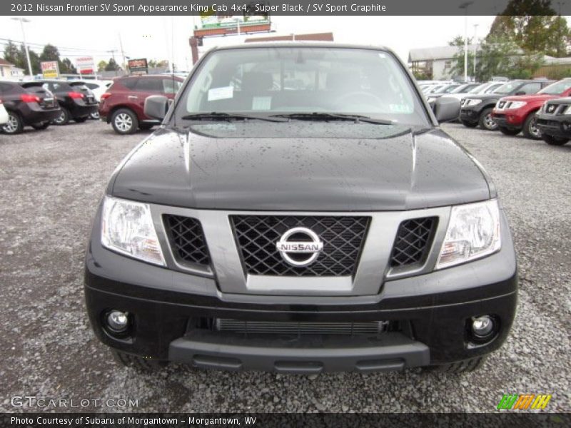 Super Black / SV Sport Graphite 2012 Nissan Frontier SV Sport Appearance King Cab 4x4