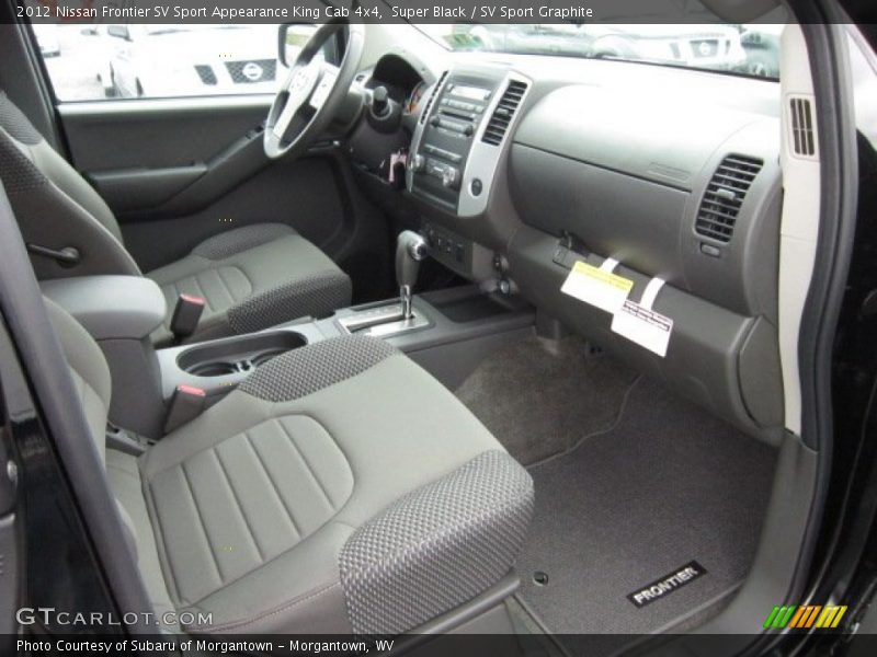 Super Black / SV Sport Graphite 2012 Nissan Frontier SV Sport Appearance King Cab 4x4