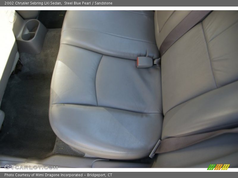 Steel Blue Pearl / Sandstone 2002 Chrysler Sebring LXi Sedan