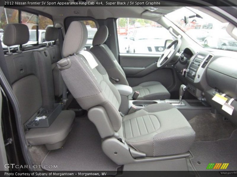 Super Black / SV Sport Graphite 2012 Nissan Frontier SV Sport Appearance King Cab 4x4