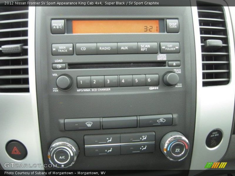 Super Black / SV Sport Graphite 2012 Nissan Frontier SV Sport Appearance King Cab 4x4
