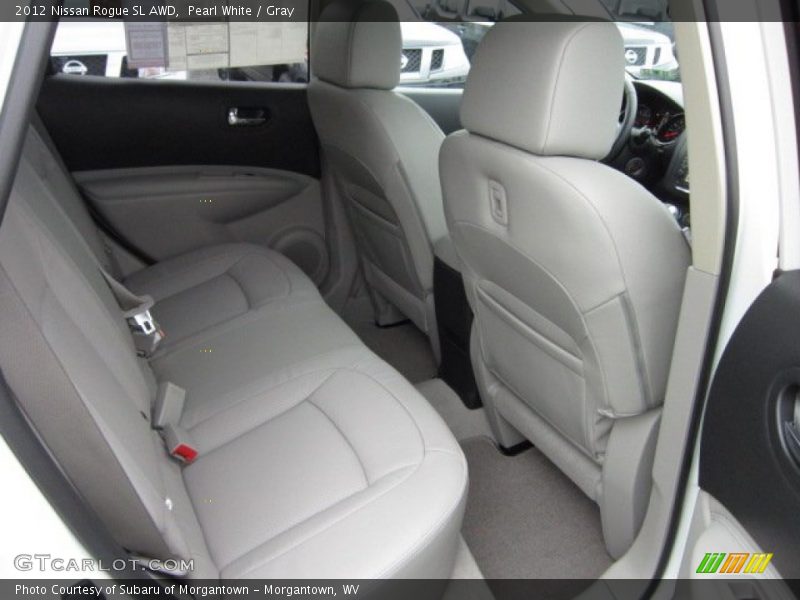  2012 Rogue SL AWD Gray Interior
