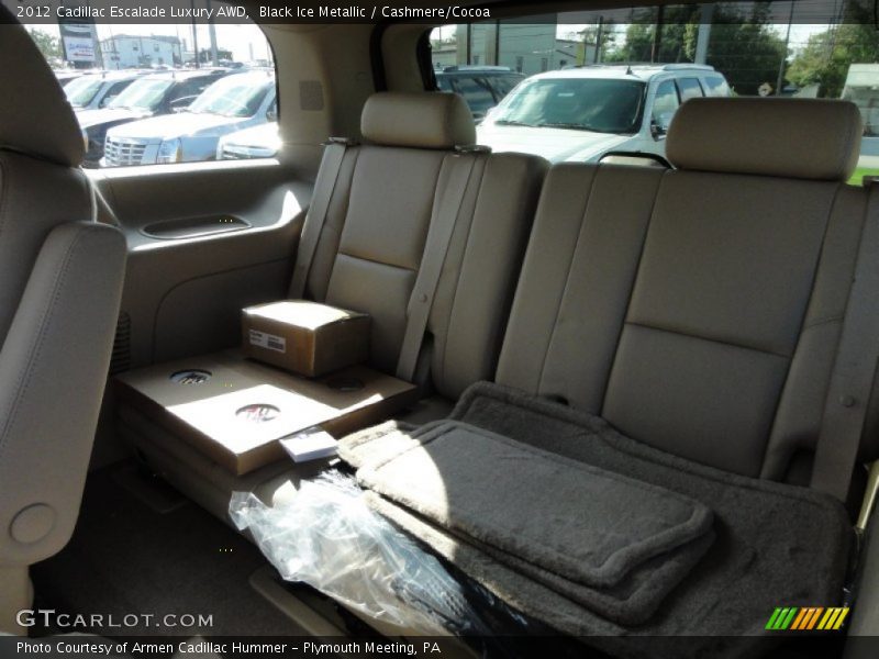 Black Ice Metallic / Cashmere/Cocoa 2012 Cadillac Escalade Luxury AWD