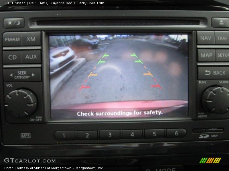Cayenne Red / Black/Silver Trim 2011 Nissan Juke SL AWD