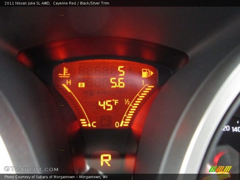 Cayenne Red / Black/Silver Trim 2011 Nissan Juke SL AWD