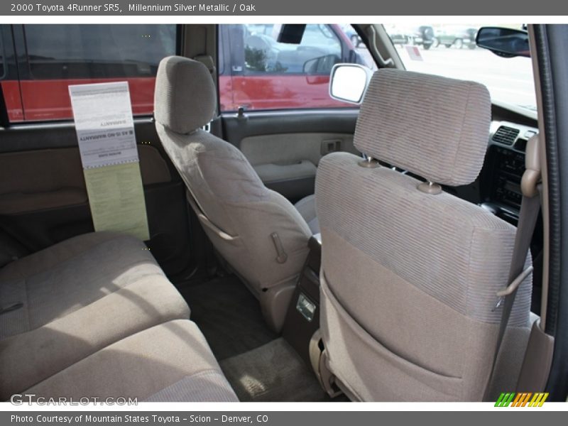 Millennium Silver Metallic / Oak 2000 Toyota 4Runner SR5