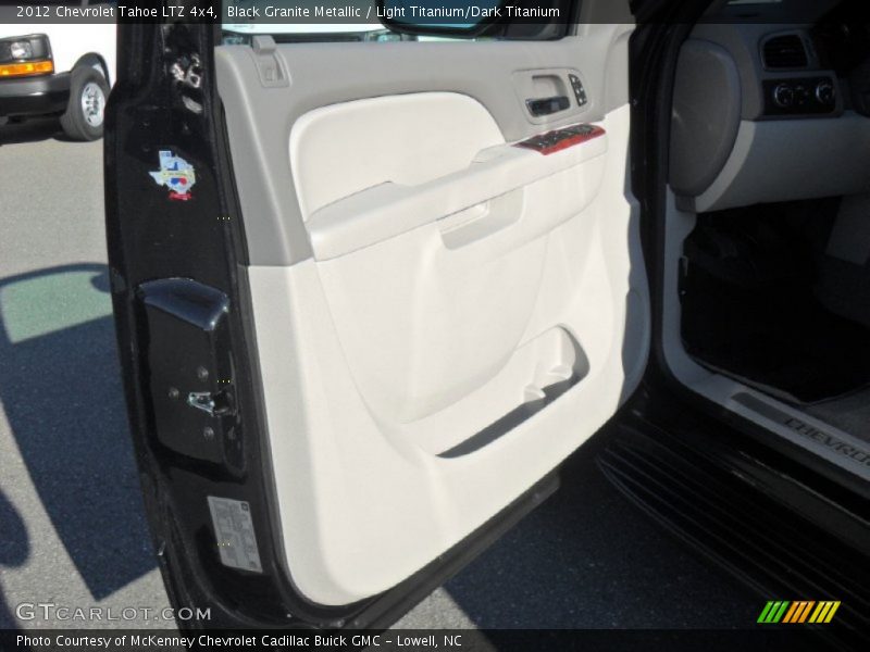Black Granite Metallic / Light Titanium/Dark Titanium 2012 Chevrolet Tahoe LTZ 4x4
