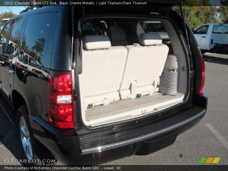 Black Granite Metallic / Light Titanium/Dark Titanium 2012 Chevrolet Tahoe LTZ 4x4