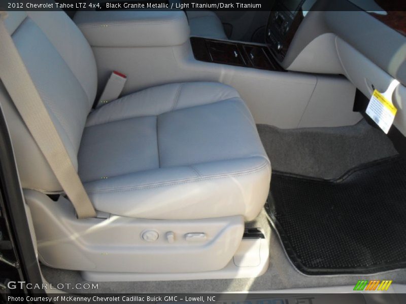 Black Granite Metallic / Light Titanium/Dark Titanium 2012 Chevrolet Tahoe LTZ 4x4
