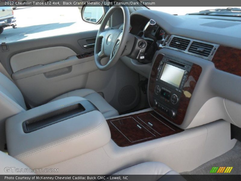 Black Granite Metallic / Light Titanium/Dark Titanium 2012 Chevrolet Tahoe LTZ 4x4