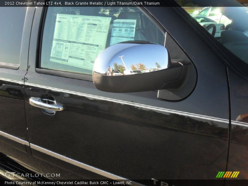Black Granite Metallic / Light Titanium/Dark Titanium 2012 Chevrolet Tahoe LTZ 4x4