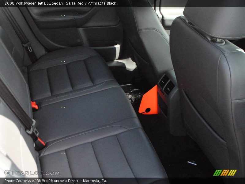 Salsa Red / Anthracite Black 2008 Volkswagen Jetta SE Sedan