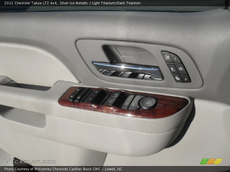 Silver Ice Metallic / Light Titanium/Dark Titanium 2012 Chevrolet Tahoe LTZ 4x4