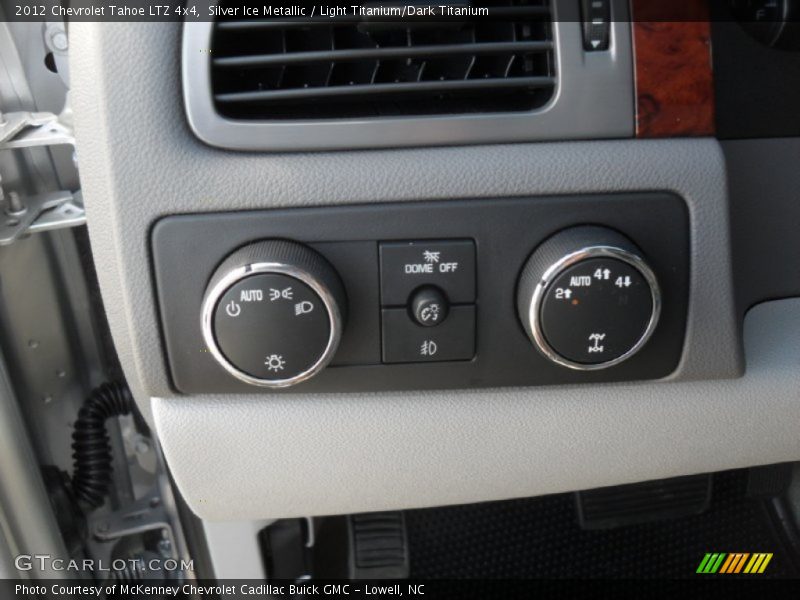 Controls of 2012 Tahoe LTZ 4x4