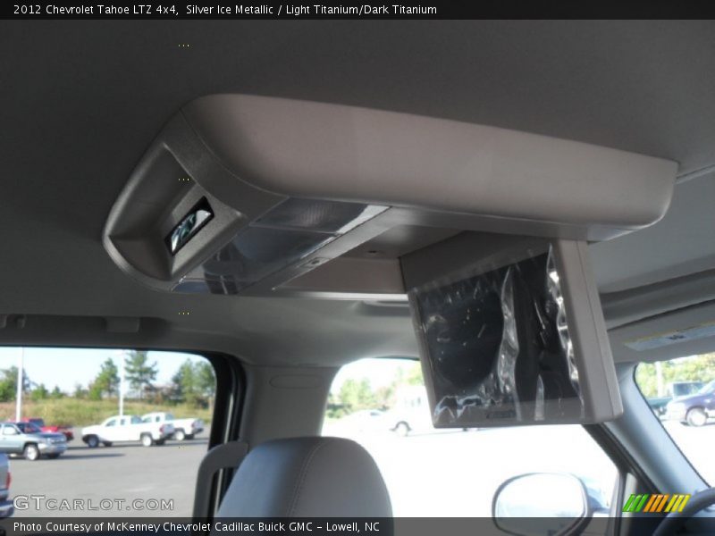 Silver Ice Metallic / Light Titanium/Dark Titanium 2012 Chevrolet Tahoe LTZ 4x4