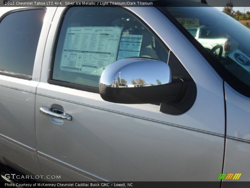Silver Ice Metallic / Light Titanium/Dark Titanium 2012 Chevrolet Tahoe LTZ 4x4