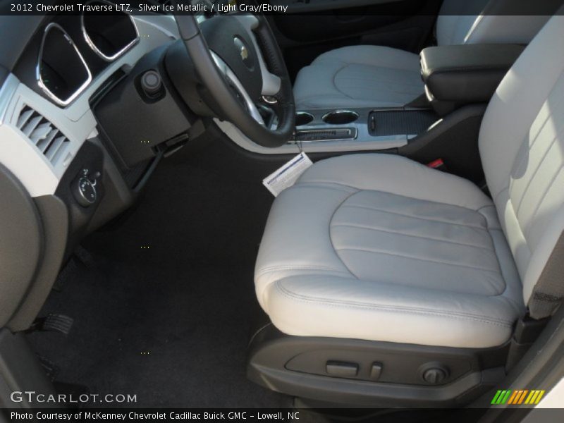  2012 Traverse LTZ Light Gray/Ebony Interior