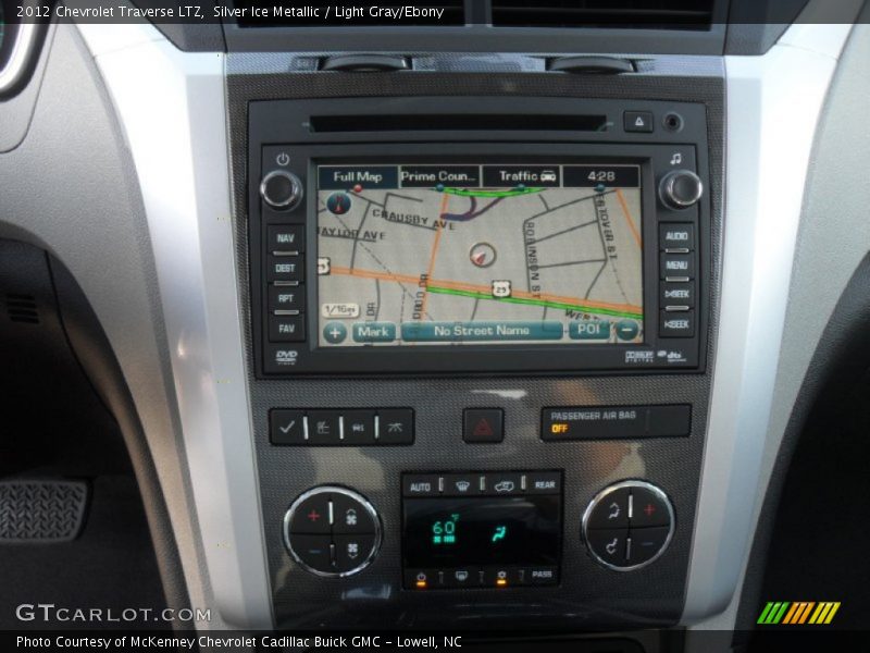 Navigation of 2012 Traverse LTZ