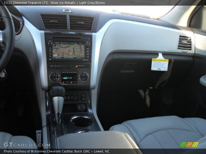 Silver Ice Metallic / Light Gray/Ebony 2012 Chevrolet Traverse LTZ