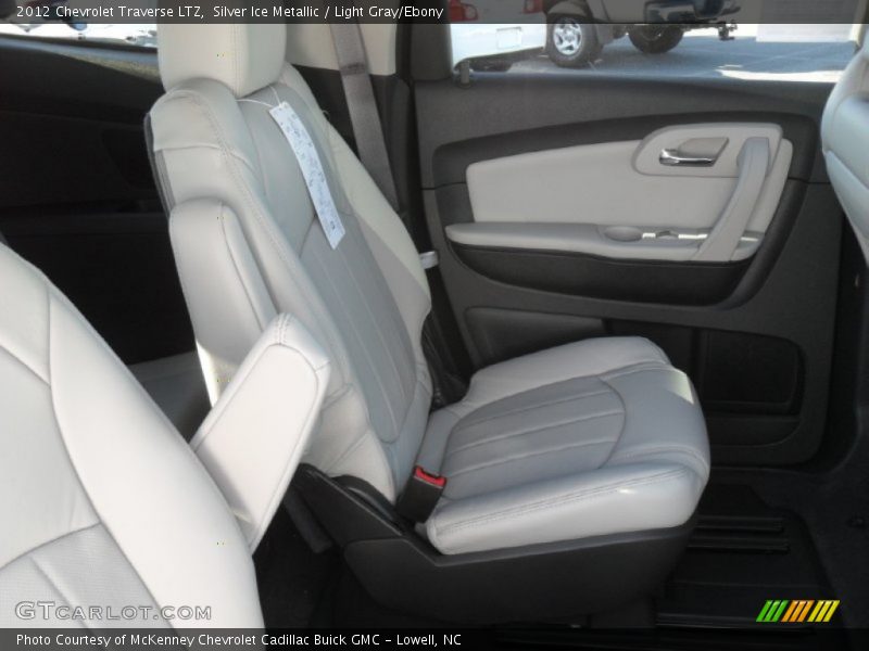 Silver Ice Metallic / Light Gray/Ebony 2012 Chevrolet Traverse LTZ