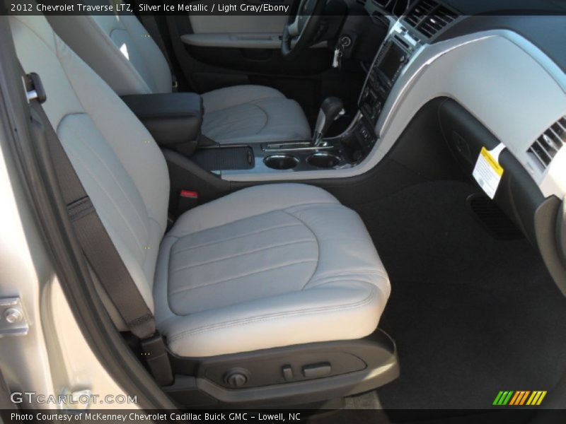 Silver Ice Metallic / Light Gray/Ebony 2012 Chevrolet Traverse LTZ