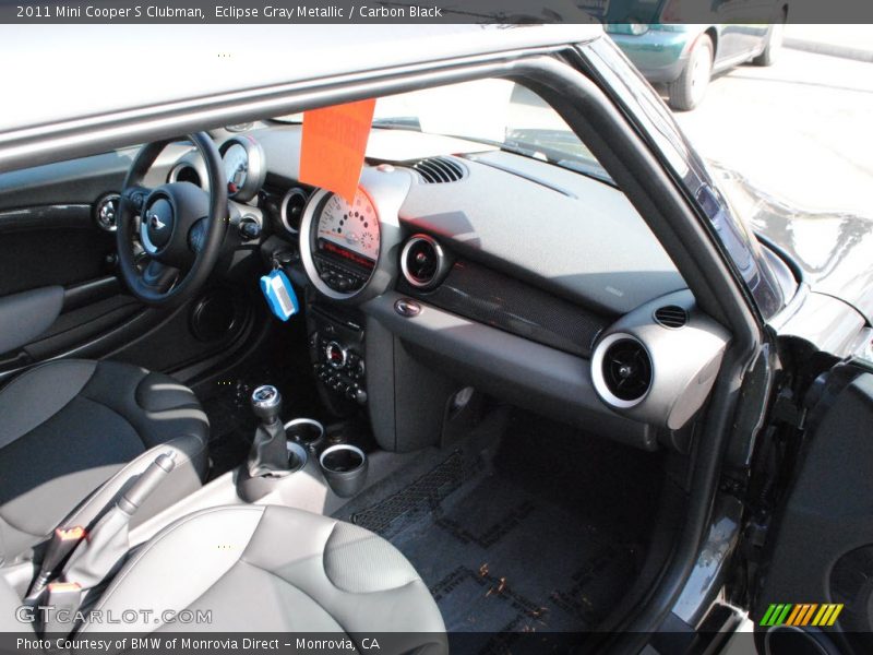 Eclipse Gray Metallic / Carbon Black 2011 Mini Cooper S Clubman