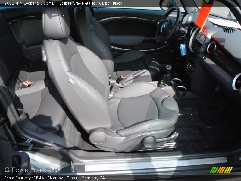 Eclipse Gray Metallic / Carbon Black 2011 Mini Cooper S Clubman