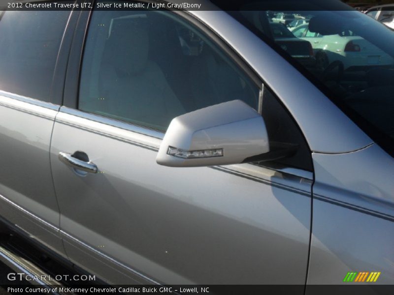 Silver Ice Metallic / Light Gray/Ebony 2012 Chevrolet Traverse LTZ