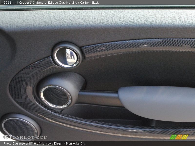 Eclipse Gray Metallic / Carbon Black 2011 Mini Cooper S Clubman