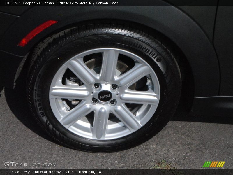 Eclipse Gray Metallic / Carbon Black 2011 Mini Cooper S Clubman