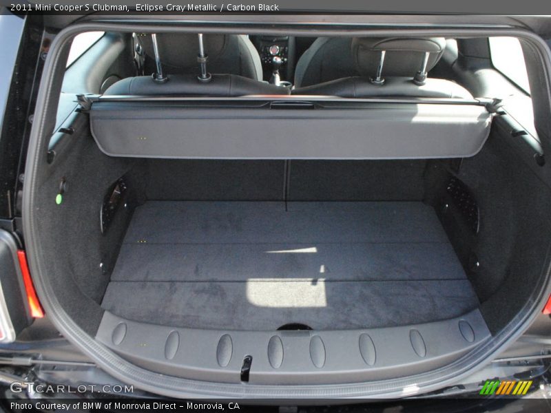 Eclipse Gray Metallic / Carbon Black 2011 Mini Cooper S Clubman
