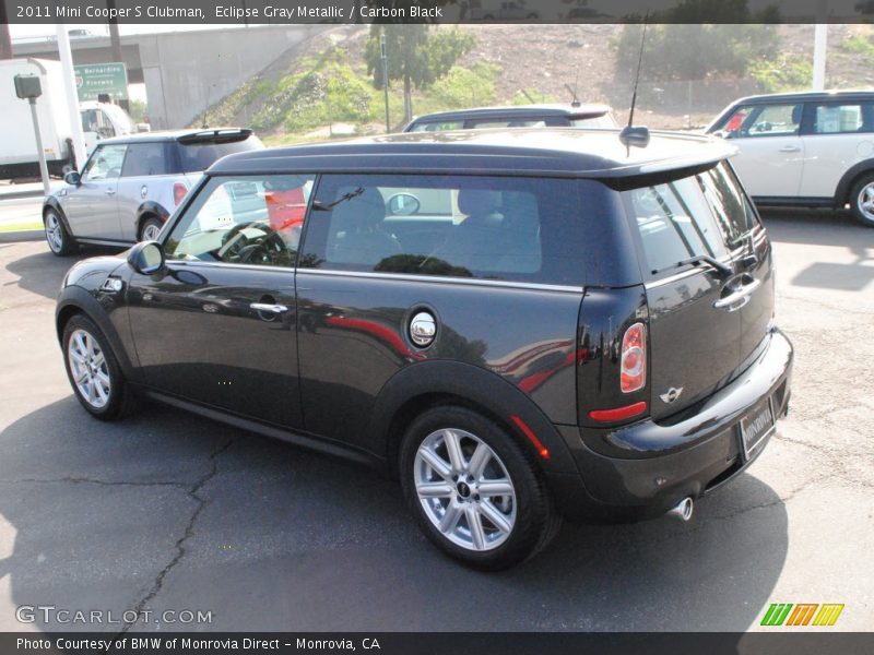 Eclipse Gray Metallic / Carbon Black 2011 Mini Cooper S Clubman