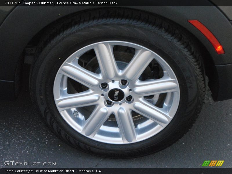 Eclipse Gray Metallic / Carbon Black 2011 Mini Cooper S Clubman