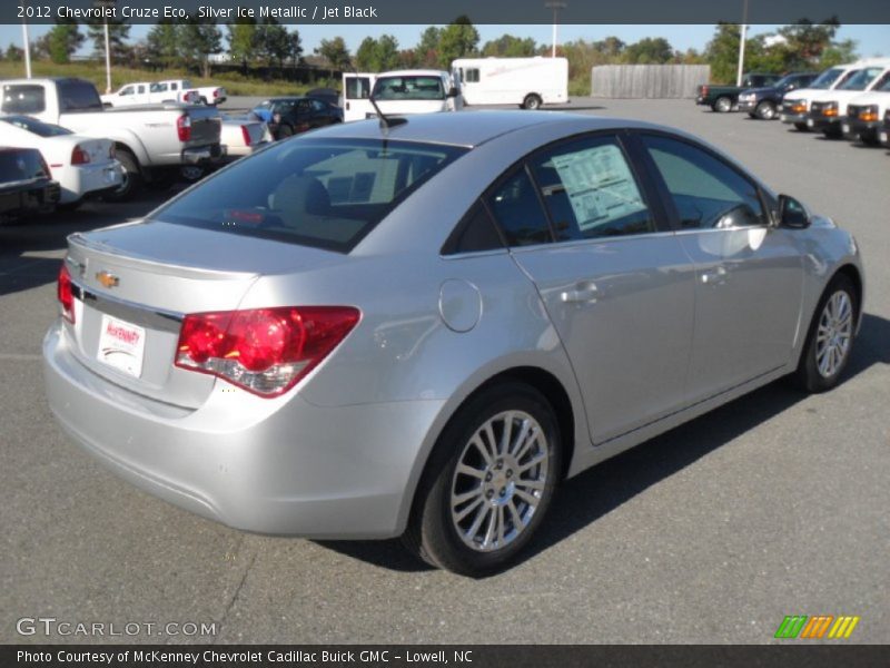 Silver Ice Metallic / Jet Black 2012 Chevrolet Cruze Eco