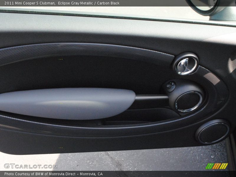 Eclipse Gray Metallic / Carbon Black 2011 Mini Cooper S Clubman