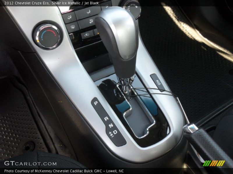 Silver Ice Metallic / Jet Black 2012 Chevrolet Cruze Eco