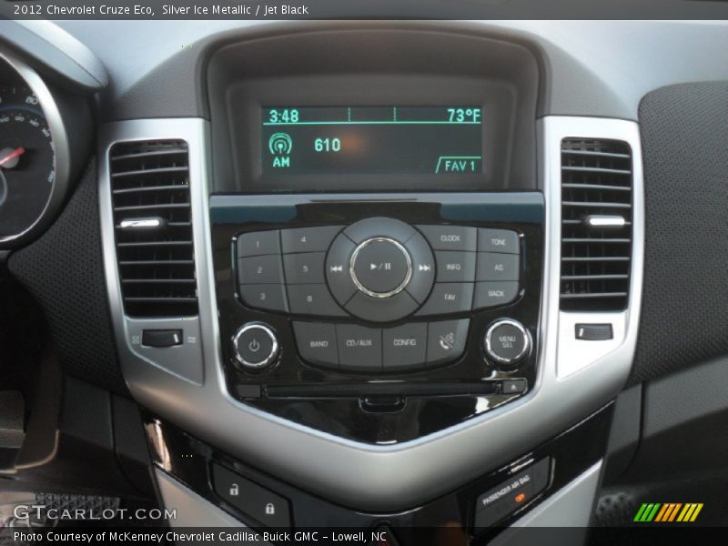 Silver Ice Metallic / Jet Black 2012 Chevrolet Cruze Eco
