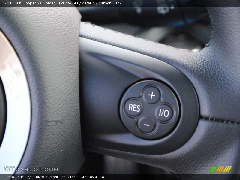 Eclipse Gray Metallic / Carbon Black 2011 Mini Cooper S Clubman