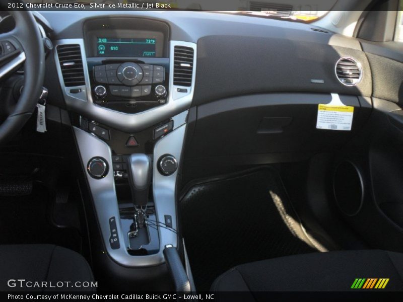 Silver Ice Metallic / Jet Black 2012 Chevrolet Cruze Eco