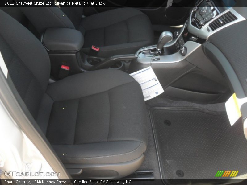 Silver Ice Metallic / Jet Black 2012 Chevrolet Cruze Eco