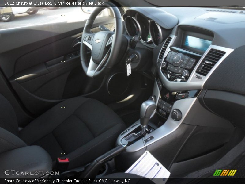 Silver Ice Metallic / Jet Black 2012 Chevrolet Cruze Eco