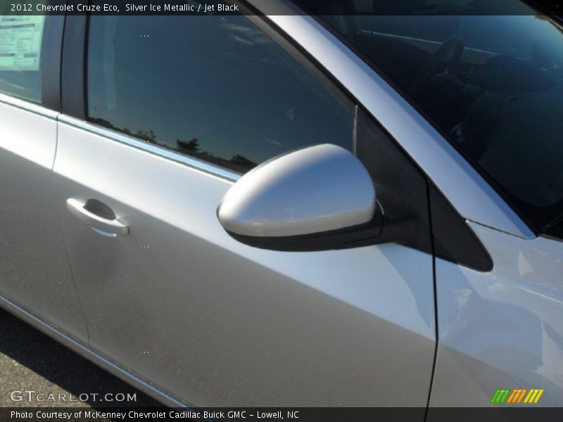Silver Ice Metallic / Jet Black 2012 Chevrolet Cruze Eco