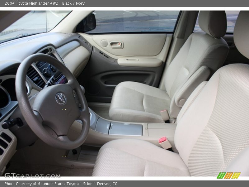  2004 Highlander 4WD Ivory Interior