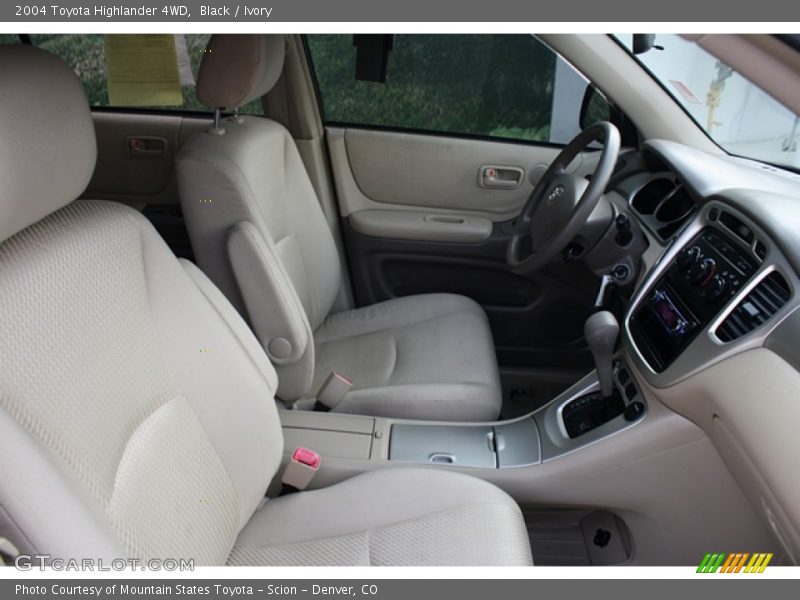 Black / Ivory 2004 Toyota Highlander 4WD