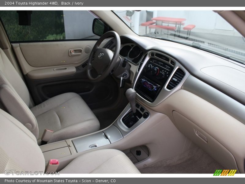 Dashboard of 2004 Highlander 4WD