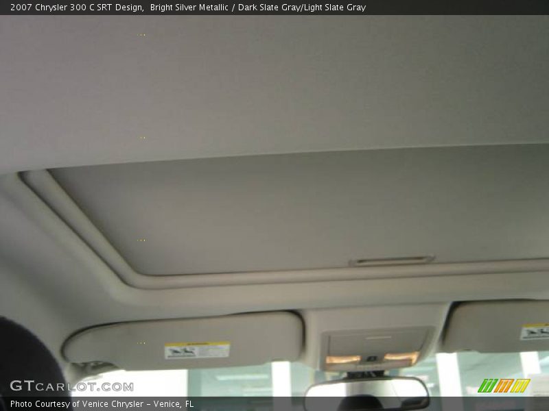 Bright Silver Metallic / Dark Slate Gray/Light Slate Gray 2007 Chrysler 300 C SRT Design