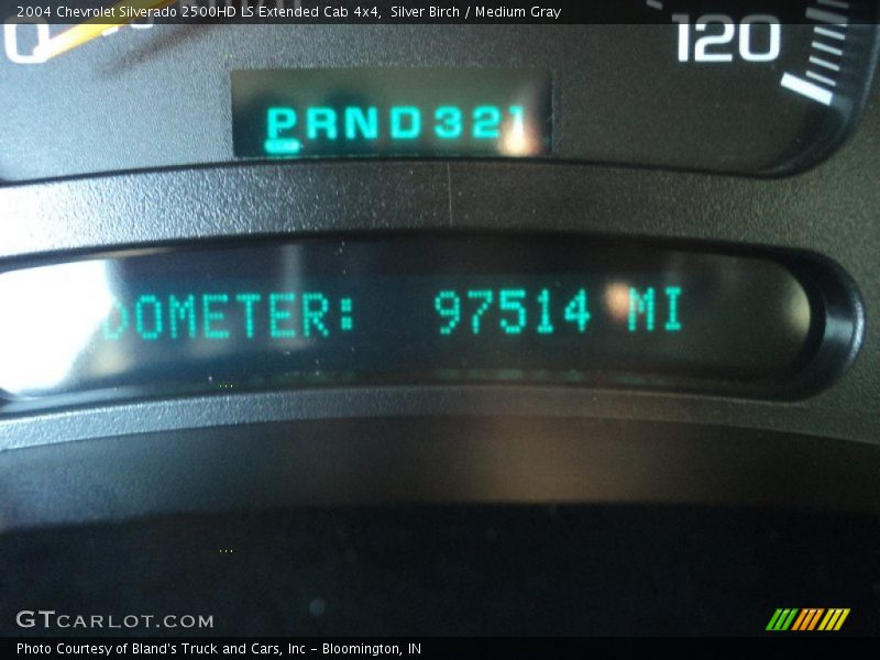 Silver Birch / Medium Gray 2004 Chevrolet Silverado 2500HD LS Extended Cab 4x4