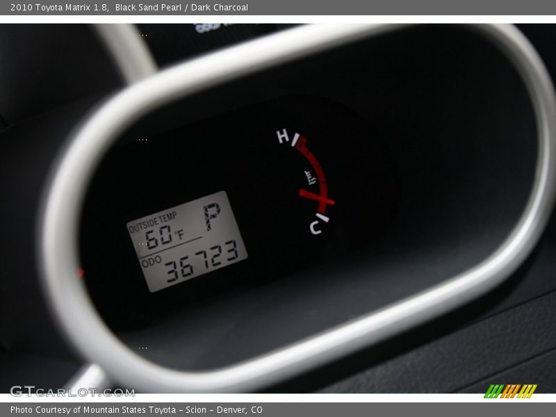 Black Sand Pearl / Dark Charcoal 2010 Toyota Matrix 1.8